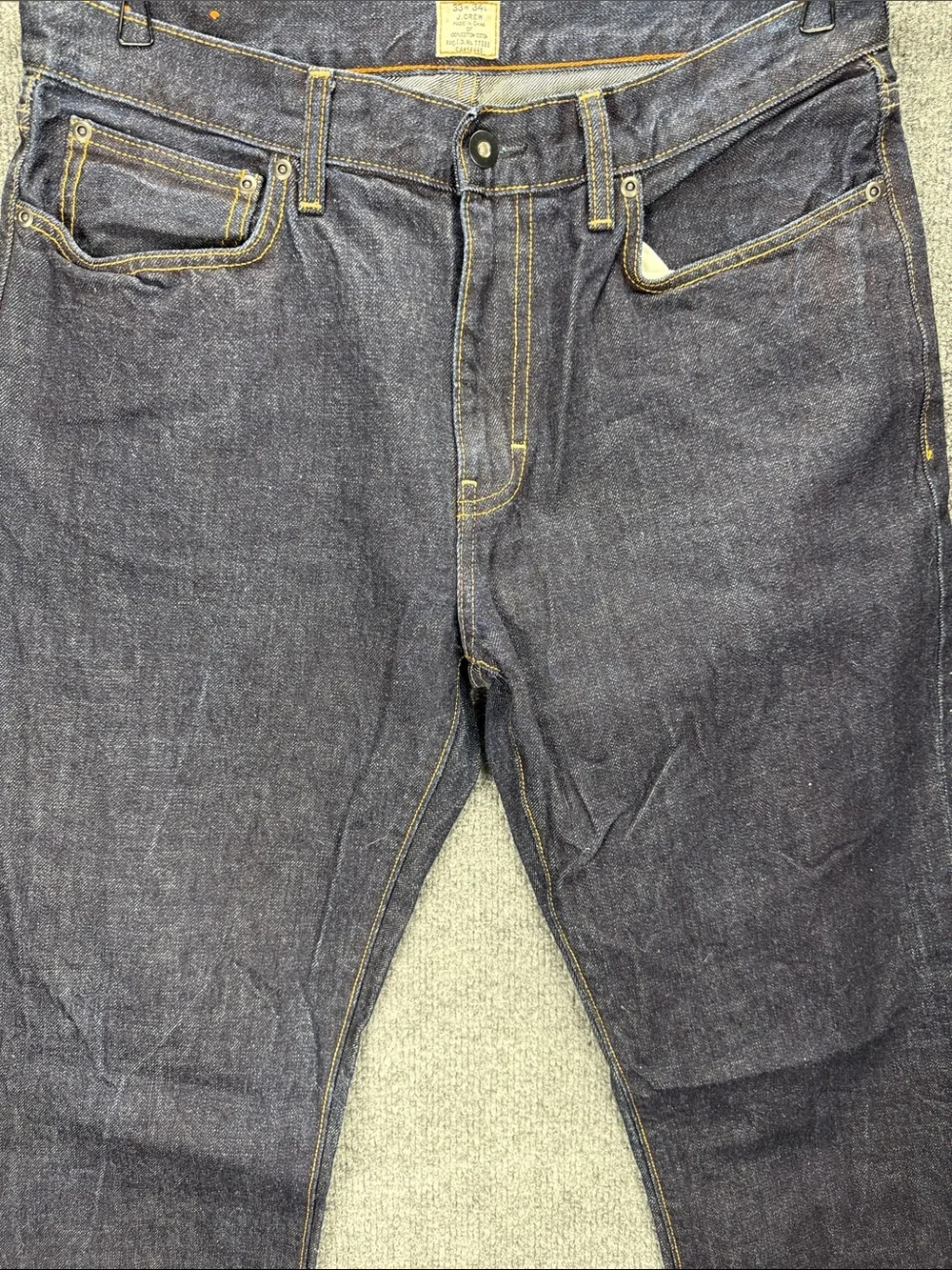 J. Crew 770 Straight Jeans - Dark Blue Size W33 L34